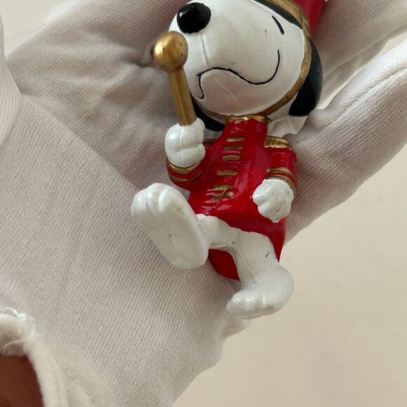 Lot o 2 Peanuts Kurt Adler Christmas Ornaments Lucy and Snoopy Woodstock w/ Box - Picture 9 of 16